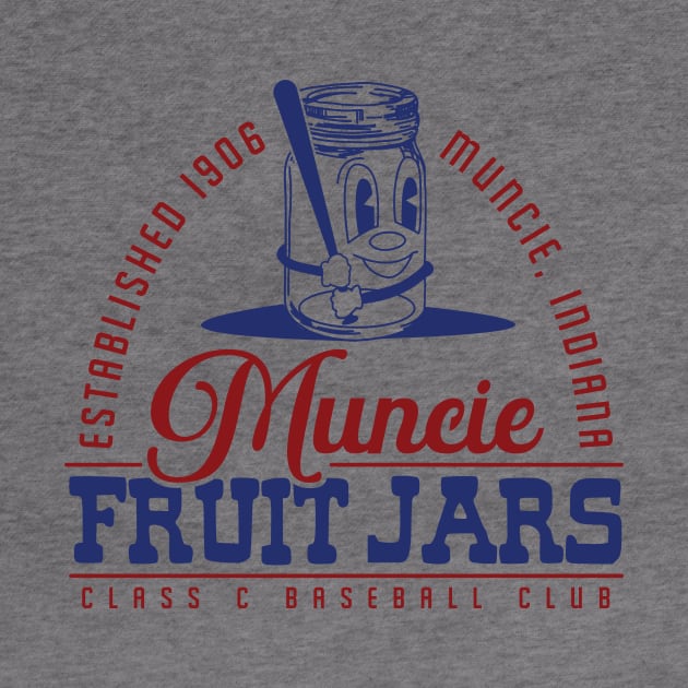 Muncie Fruit Jars Baseball by MindsparkCreative